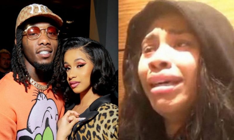 VIDEO: Mistress confesses to sleeping with Cardi B’s husband, tearfully apologises