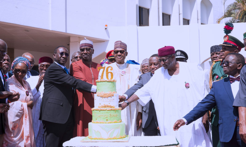 PRESIDENT BUHARI @76 Birthday.