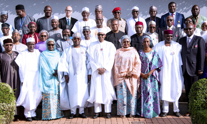 PRESIDENT BUHARI INAUGURATES TWO-TIERS PRESIDENTIAL INTERVENTION STRUCTURE TO ELIMINATION OF DRUG ABUSE.