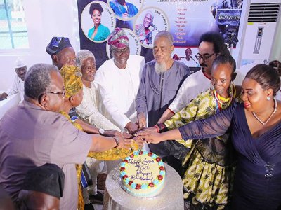 Sanwo-Olu attends Faaji Agba Eko