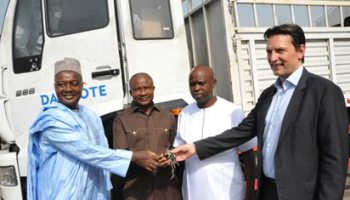 Dangote rewards distributors with SUVs