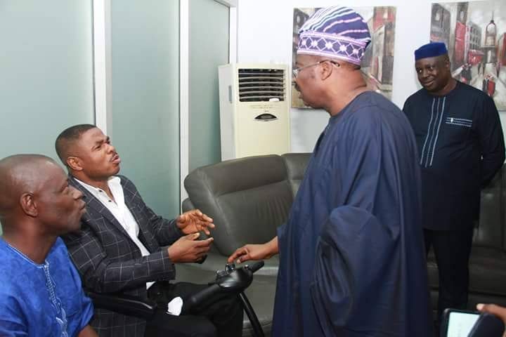 Ajimobi rebuilds Yinka Ayefele’s Music House