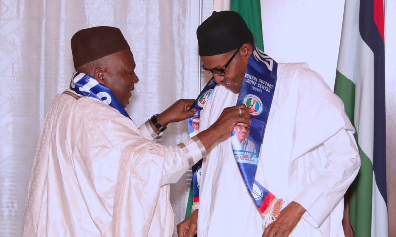 PRESIDENT BUHARI RECEIVES BSGC DELEGATION. JAN 3, 2019