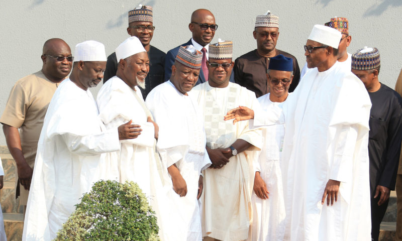 PRESIDENT BUHARI SWEARS IN NEW AG CJN JAN 25, 2019.