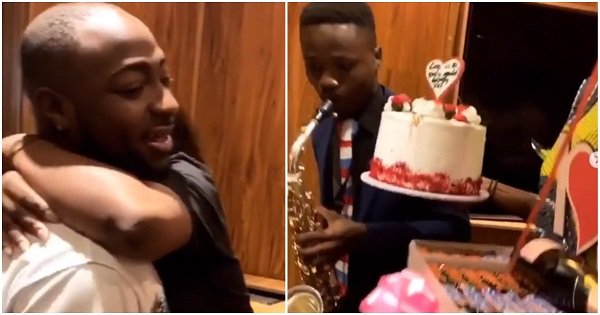 Valentine’s: Davido surprises Chioma with gifts