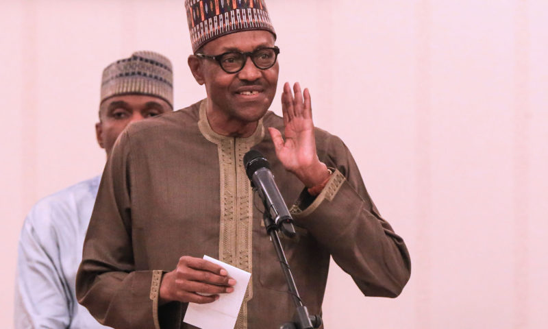 PRESIDENT BUHARI HOSTS TO DINNER PCC MEMBERS. MARCH 4 2019