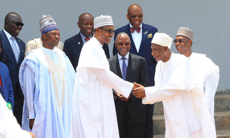 PRESIDENT BUHARI INAUGURATES PRESI’TIAL COMMITTEE ON STATE LEGISLATURE AND JUDICIARY AUTONOMY. MAR 22 2019