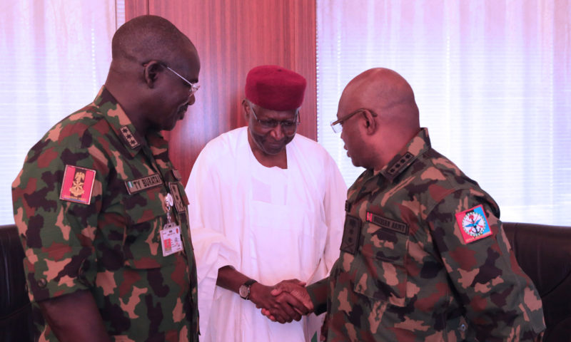 PRESIDENT BUHARI PRESIDES OVER SECURITY MEETING. MARCH 5, 2019