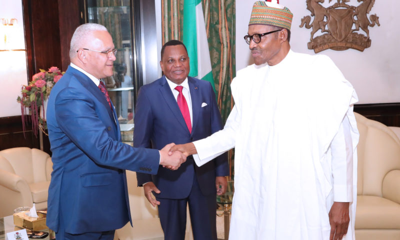 PRESIDENT BUHARI RECEIVES SPECIAL ENVOY FROM CONGO REPUBLIC,