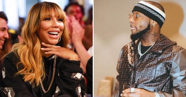 US singer, Tamar Braxton wants to feature on Davido’s new album