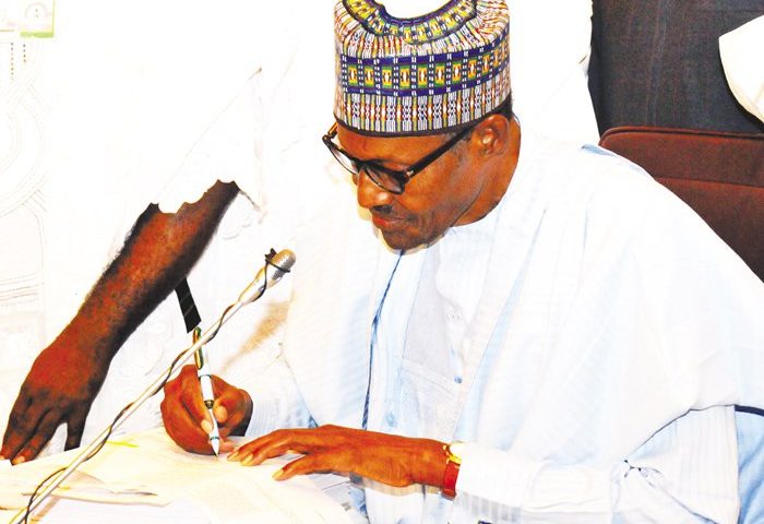 Buhari signs 2019 budget today