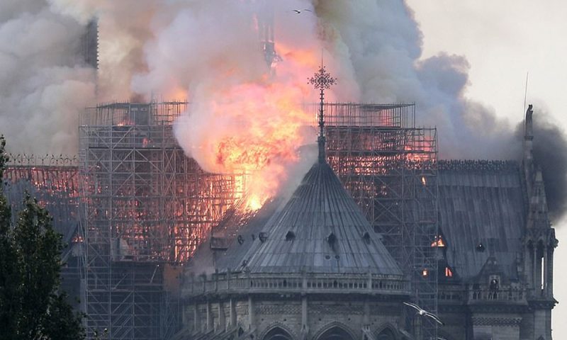 Notre Dame Cathedral ‘saved from total destruction’