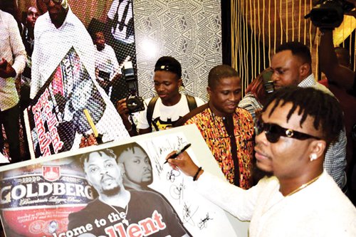 Goldberg signs Olamide as brand ambassador