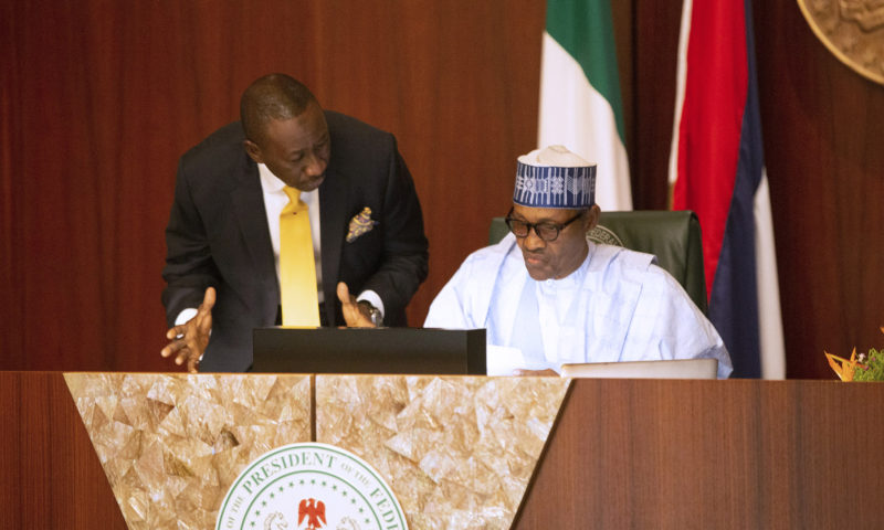 PRESIDENT BUHARI PRESIDES OVER FEC MEETING. MAY 15 2019