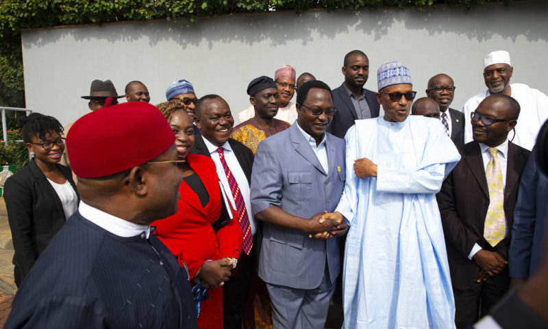 PRESIDENT BUHARI RECEIVES REPORT FROM AfCFTA COMMIITTEE. JUNE 27 2019