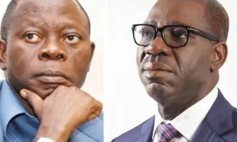 Third party behind Obaseki, Oshiomhole rift –APC