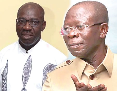 Edo 2020: Rep member begs Obaseki, Oshiomhole to settle feud