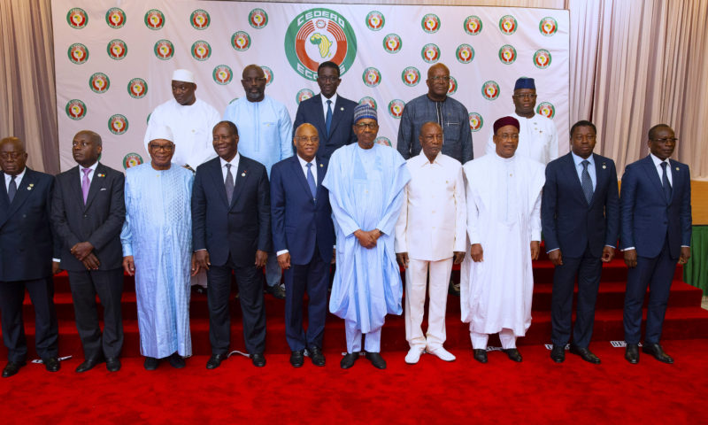 PRESIDENT BUHARI CHAIR 55TH SESSION OF ECOWAS HEADS OF STATE AND GOVERNMENT. JUNE 29 2019