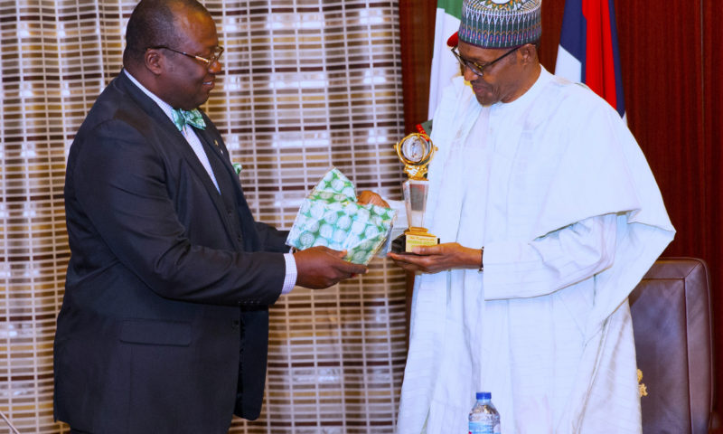 Subject: PRESIDENT BUHARI RECEIVES MEMBERS OF NMA LED BY DR FADUYILE