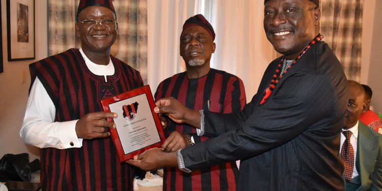 Ortom seeks unity among Benue indigenes in U.S.