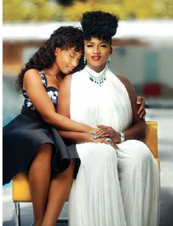 Waje features daughter and Johnny Drille in new video