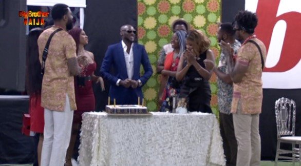 BBNaija: Housemates party with 2baba on his birthday