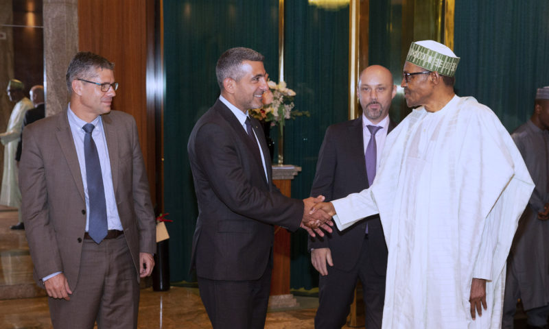 PRESIDENT BUHARI RECEIVES ICRC PRESIDENT MR. MAURER