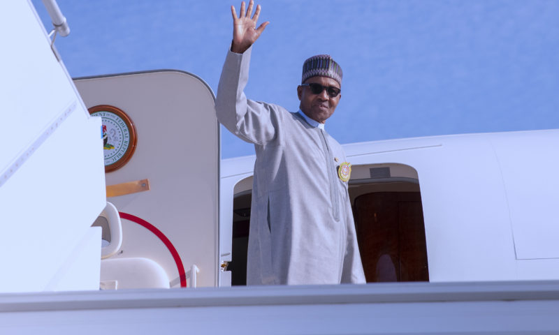 PRESIDENT BUHARI DEPARTS SOCHI FOR ABUJA. OCT 25 2019