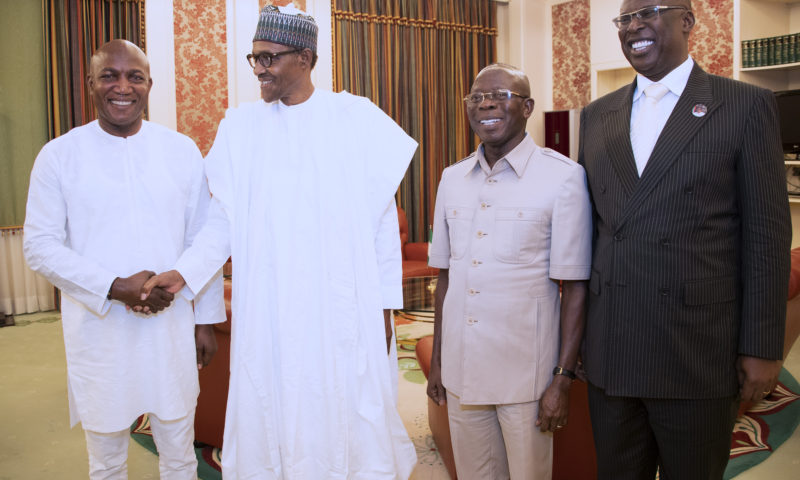 PRESIDENT BUHARI RECEIVES APC GOV’SHIP CANDIDATE FOR BAYELSA