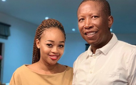 Julius Malema pays tribute to wife, says ‘She’s perfect and married madness’