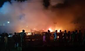 Fire Destroys 70 Shops in Lagos Market