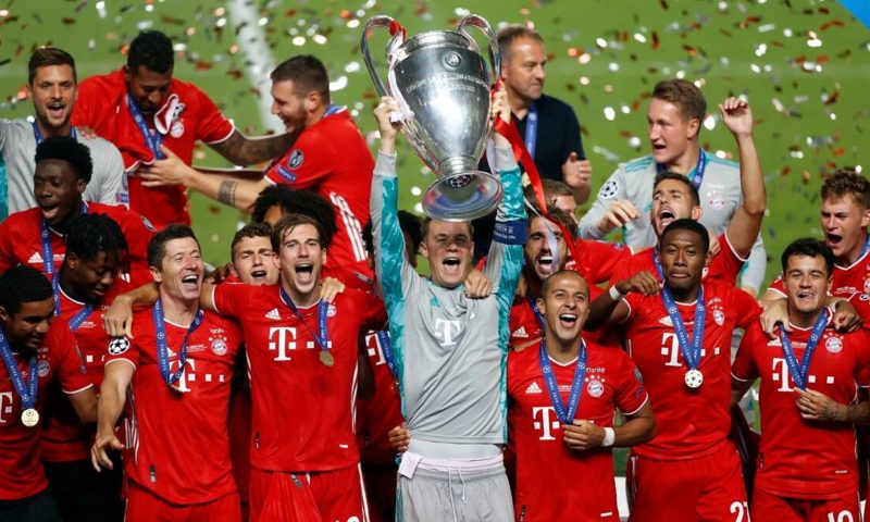 Bayern Munich win 2020 champions league