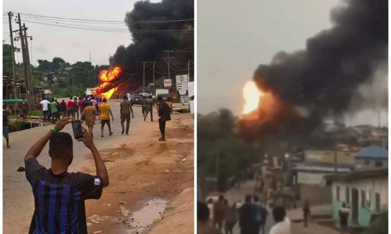 Scores injured, buildings, event centre, vehicles destroyed in Lagos gas explosion