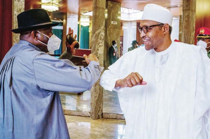 Buhari Meets Jonathan, Lauds Successes Recorded in Mali