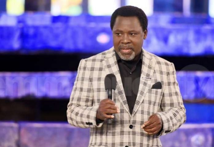 TB Joshua lifts Ghana police with motorcycles, laptops, others