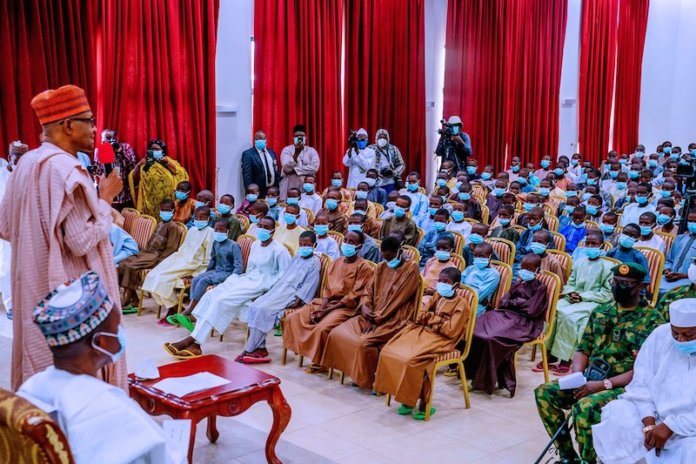 Buhari Celebrates Rescue of Kankara Boys in 6 Days, Echoes Resolve to Secure All