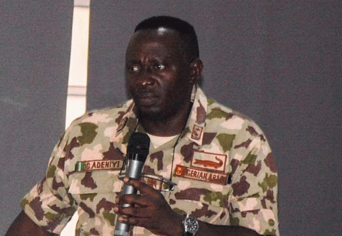 Military Court Convicts General Adeniyi, Demotes Him over Leaked Video