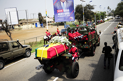 Ghana bids Rawlings farewell …as remains laid to rest