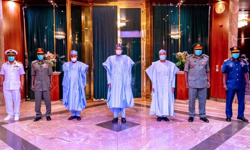 Buhari Seeks Senate Confirmation of New Service Chiefs