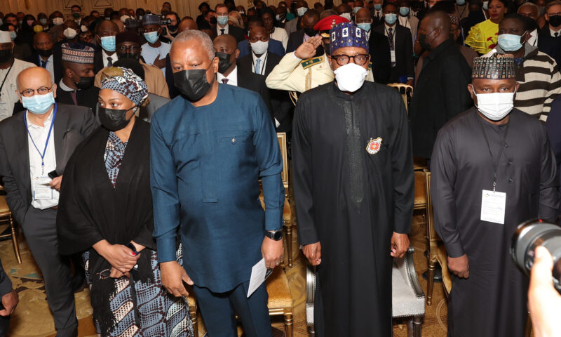 PRESIDENT BUHARI AT THE NIGERIA INTERNATIONAL PARTNERSHIP FORUM, PARIS NOV 10TH 2021