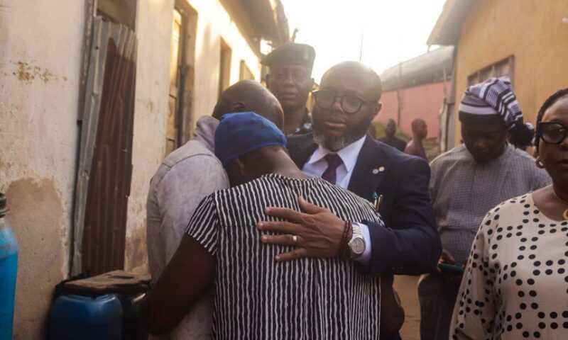 Mother of four missing kids in tears as LG boss, DPO visit