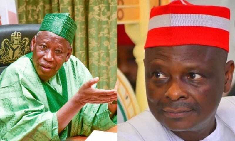 I’ll be your grandfather when you join APC – Ganduje tells Kwankwaso