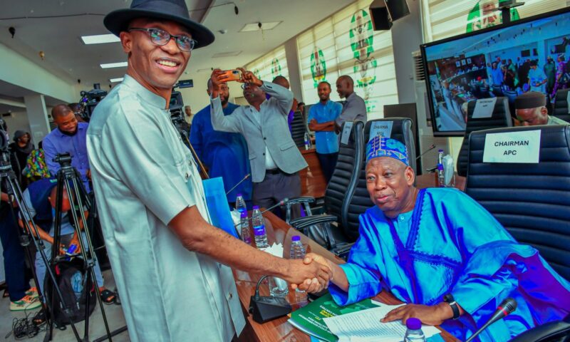 Ganduje, Abure, others meet over INEC voter registration