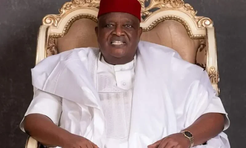 Umahi mourns Iwuanyanwu, says Ndigbo lost ‘rare gem’