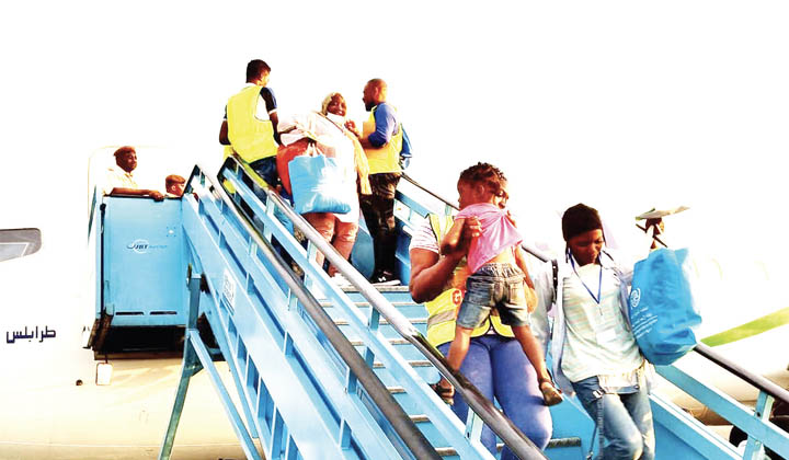 171 stranded Nigerians repatriated from Libya