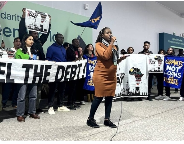 Climate Activists Urges Rich Countries To Pay Up $5trn Debt At COP29 Peoples Plenary