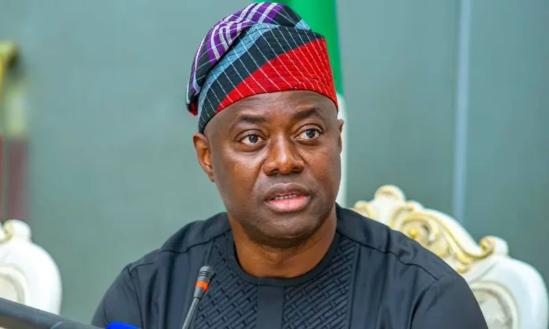 Just In: Makinde, Aiyedatiwa, Oyebanji, Abiodun, Adeleke arrive for S’West govs’ meeting in Lagos